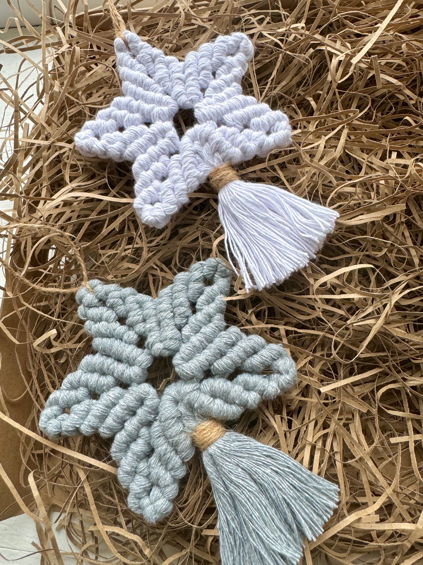 Macrame Star Ornament | Boho Christmas Tree Decor