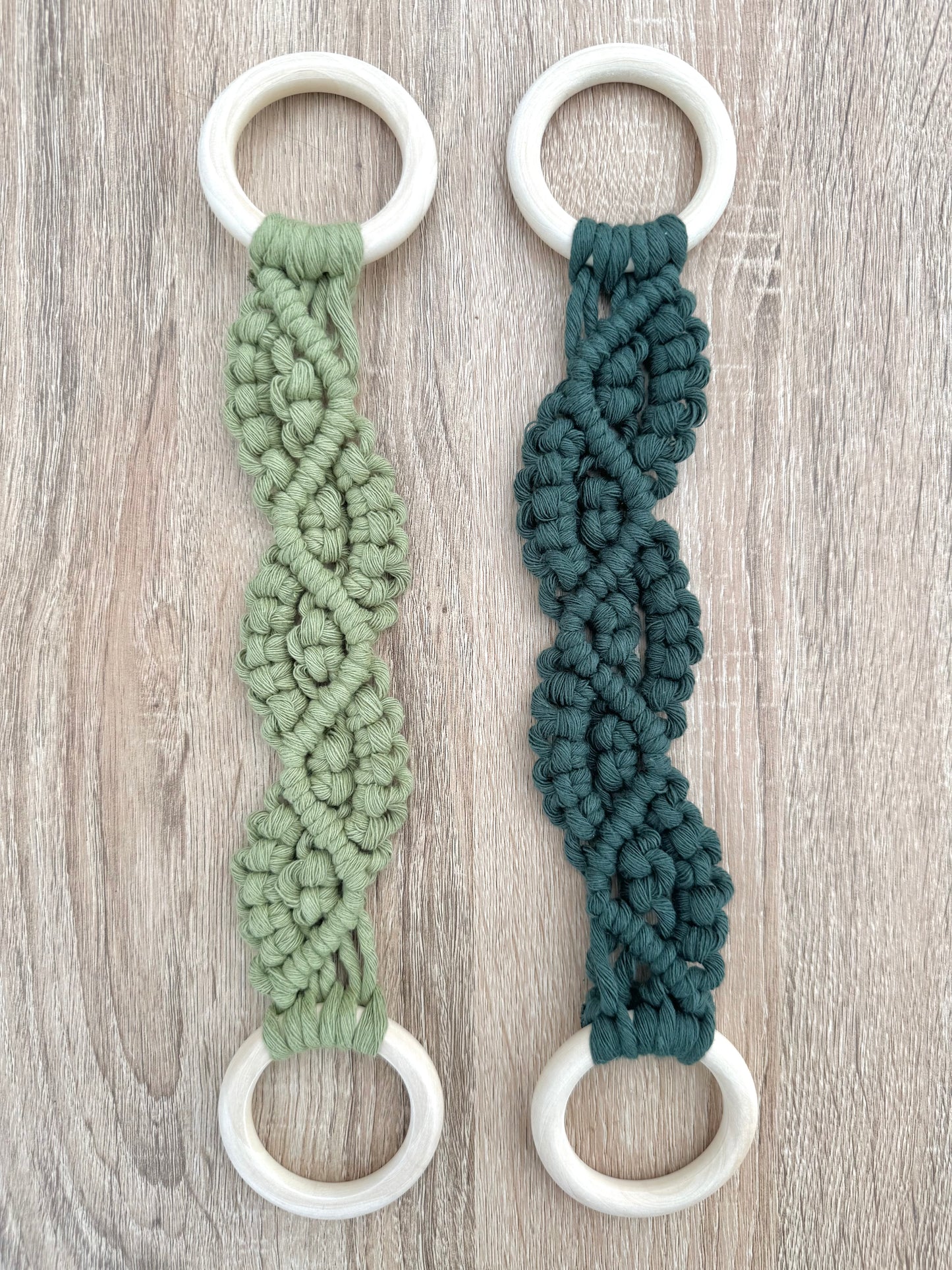 Macrame Tea Towel Holder | Boho Kitchen Decor