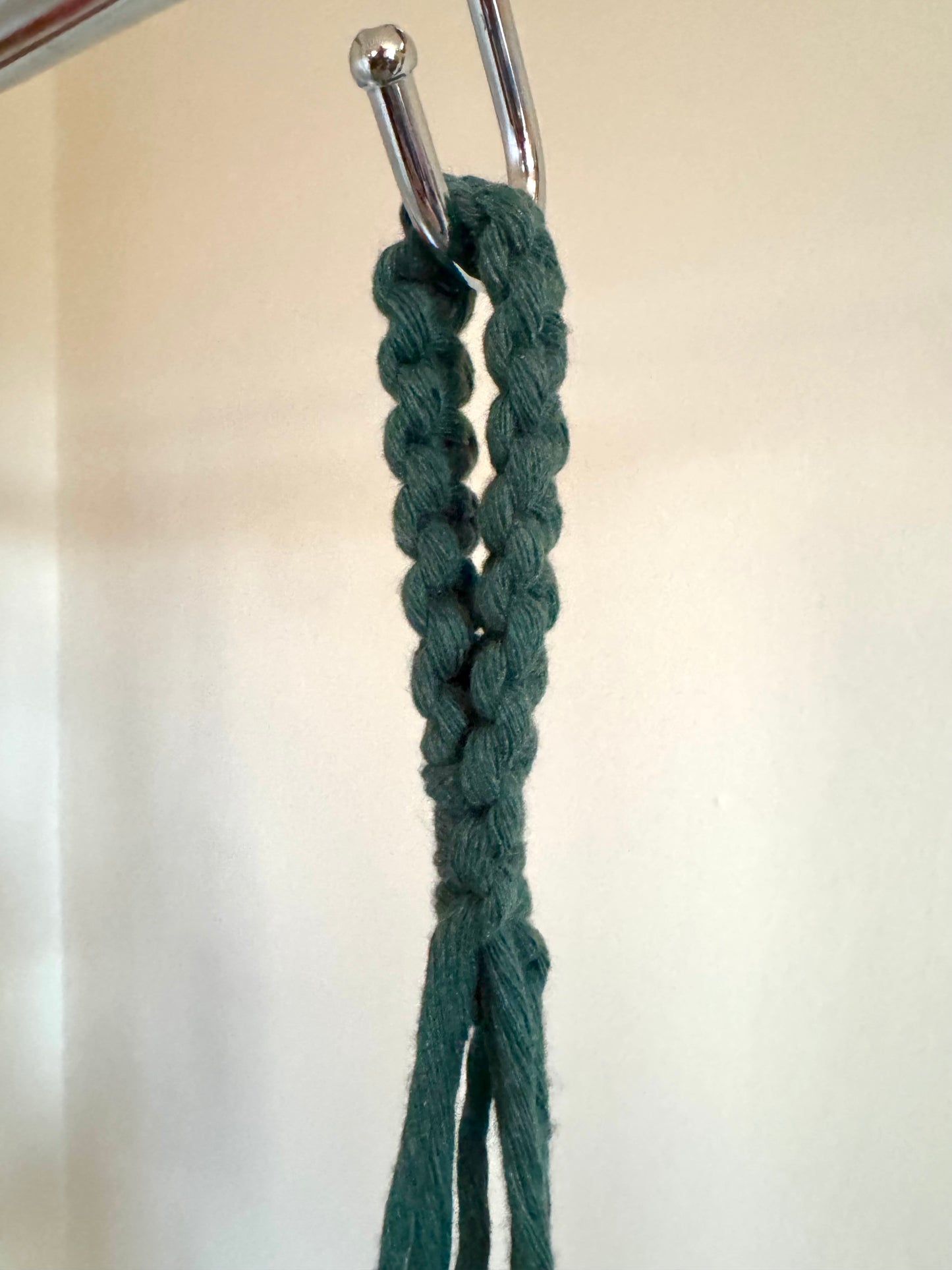 Macrame Fruit and Vegetable Hanger | Handmade Cotton Produce Bag | Boho Kitchen Storage