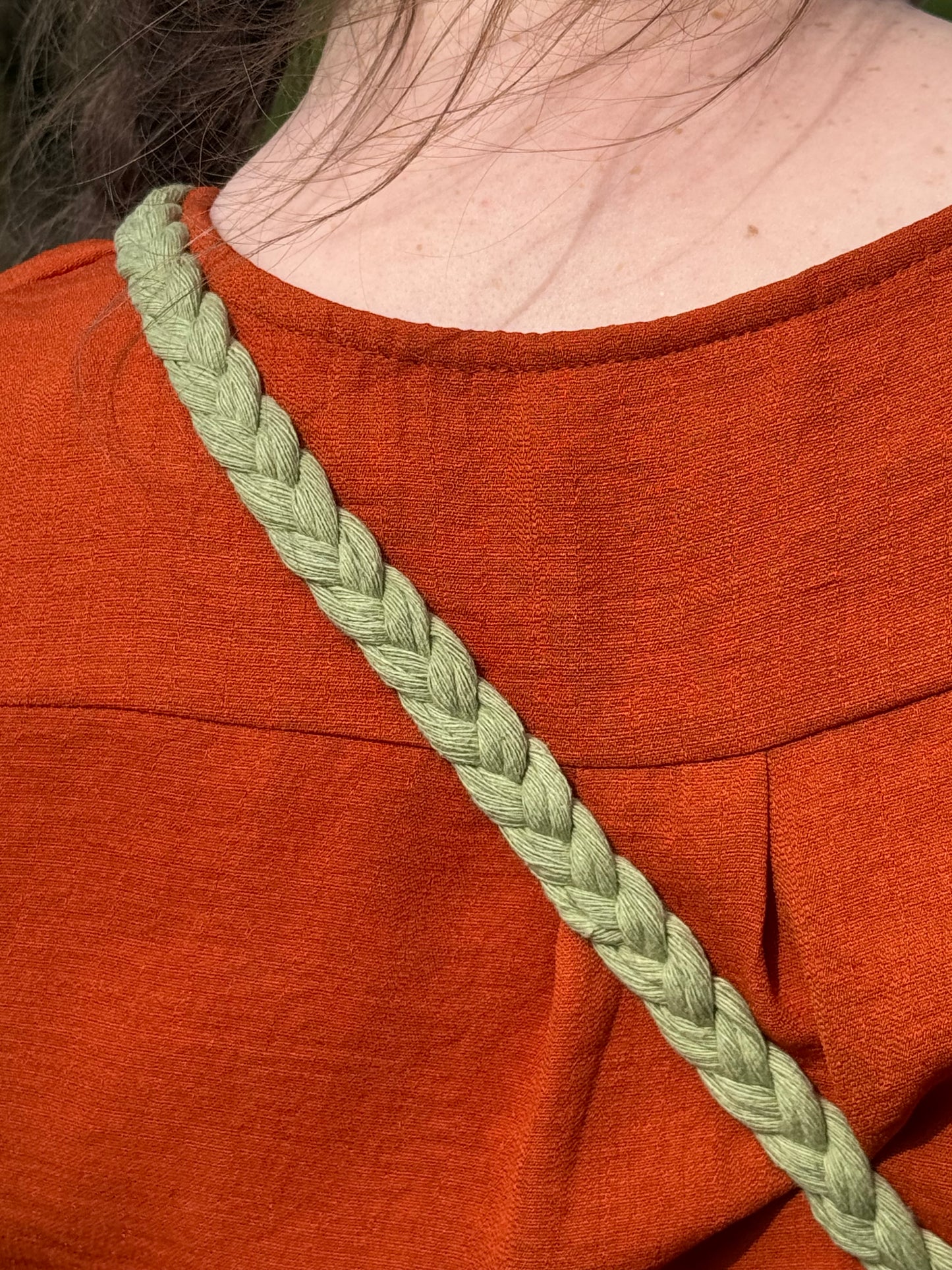 Macrame Water Bottle Holder | Custom Bottle Cosy | Braided Cotton Flask Carrier with Detachable Strap