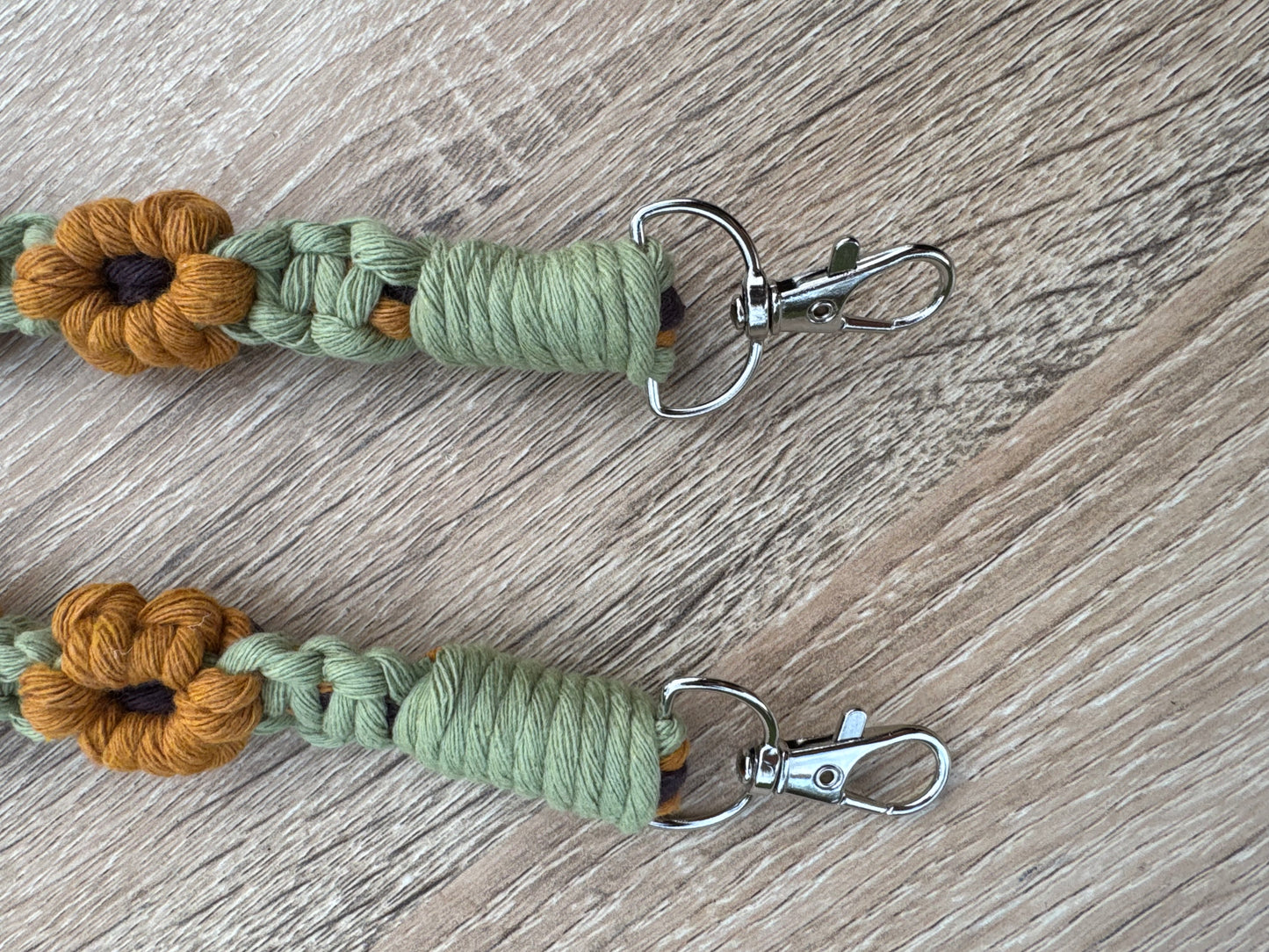 Macrame Water Bottle Holder | Custom Floral and Braided Flask Carrier | Detachable Mix-and-Match Strap